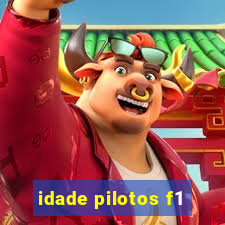 idade pilotos f1